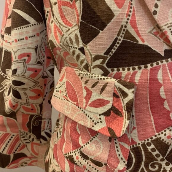 Nine & Company. Size 4P. Cotton/Spandex. Hook Closure 3/4 Sleeve Jacket. B85. - Picture 4 of 4